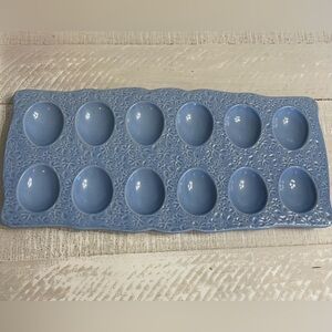 Beautiful Blue Egg Tray by Dolly Parton